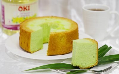 Pandan Chiffon Cake